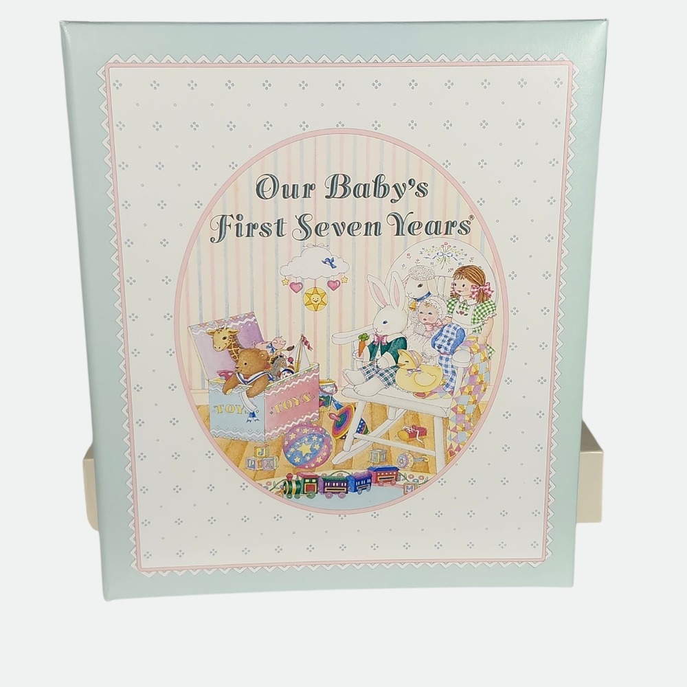Vintage C.R. Gibson "Our Baby's First Seven Years" Memory Album New 90's Y2K